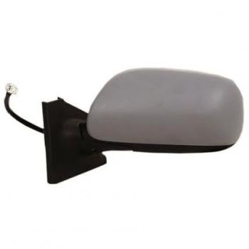 Retrovisor Alkar 6161267 - Espejo retrovisor exterior para automóviles, fabricado por Alkar, con diseño compatible y ajuste manual, cristal convexo para mayor visibilidad, incluye soporte de montaje y acabado en negro