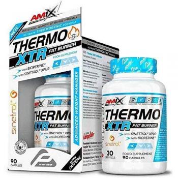 Amix - Performance Termo Xtr Burner - Suplemento Alimenticio - Mejora el Rendimiento - Para Deportes de Fondo y Resistencia - Nutrición Deportiva - Contiene 90 Cápsulas