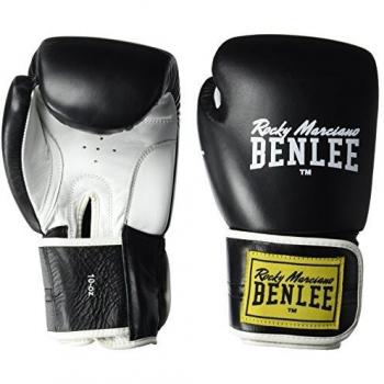 Benlee Tough Leather Boxing Gloves Black 16 oz unisex