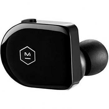 Master and Dynamic MW07 True Wireless Earbuds Bluetooth Earphones Headphones with Charging Case, Piano Black