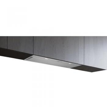 Siemens LB87NAC50 Cappa Aspirante Integrada de Acero Inoxidable 86 cm, 600 m³/h, Eficiencia Energética A, con Iluminación LED