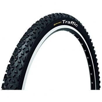 Continental Traffic Wire  Cubierta, Unisex, Negro, 50-559