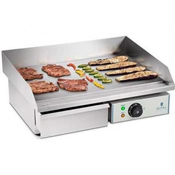 Plancha eléctrica fry-top 55 cm liso 1 x 3,0 kW