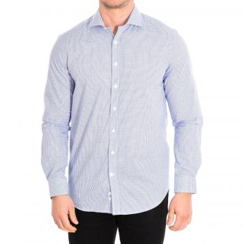 Camisa manga larga cuello solapa cierre a botones BEN5 hombre