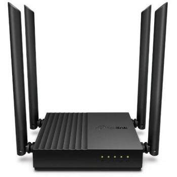 TP-Link Archer C64 Router Inalámbrico AC1200 Gigabit Ethernet Doble Banda (2.4GHz/5GHz) Negro