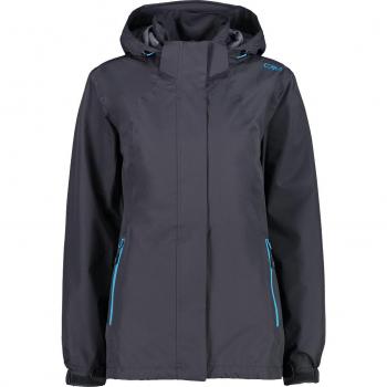 CMP Women's Waterproof Hooded Jacket with Ventilation 32x5826 Gray