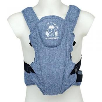 Foppapedretti Marsupio - Mochila portabebe ergonómica, color jeans azul