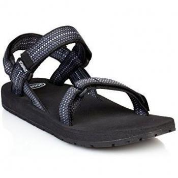 Sandalias Clásicas Source para Hombre en Negro y Gris, Talla 41