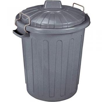 CURVER K&Bz Barril para Comida con Tapa L Gris 23L, 40 x 35 x 45 cm