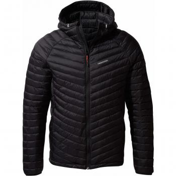 Craghoppers Expolite Hood Jkt - Chaqueta Acolchada para Hombre, Hombre, CMN230 80060, Negro, Medium