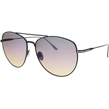 Tom Ford Black Aviator Gradient Sunglasses for Women - One Size