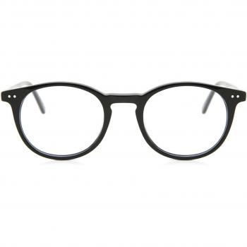 Gafas Anti-Azules Oval Montuta Completa Plástico Negras Armazones para Hombre - SmartBuy Collection