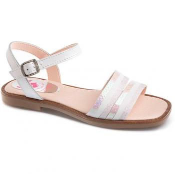 Sandalias Niña Pablosky de Piel Blanco 863800