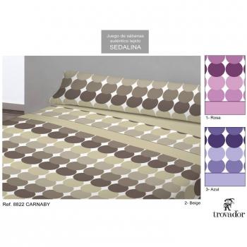 Juego de cama para invierno de Sedalina Carnaby cama de 90 color BEIGE