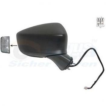 Espejo retrovisor VAN WEZEL 2749806, tipo: espejo retrovisor, características: diseño específico para vehículos, ajuste manual, vidrio convexo para mayor visibilidad, fácil instalación