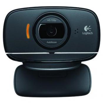 Logitech C525 - Webcam (720p, micrófono incorporado), negro