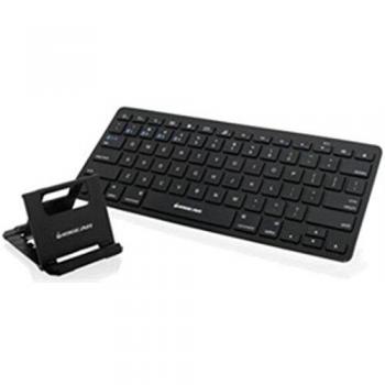 IOGEAR Keyboard GKB632B Slim Multi-Link Bluetooth Keyboard with Stand Retail