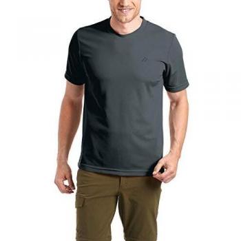 Maier Sports Walter Graphite Short Sleeve T-Shirt for Men 6XL