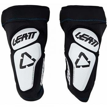 Leatt La 3DF 6.0 es una rodillera todo en uno suave y deslizante. Se adapta a la práctica de la bicicleta de montaña. Rodilleras Unisex Adulto, Blanco/Negro, XXL