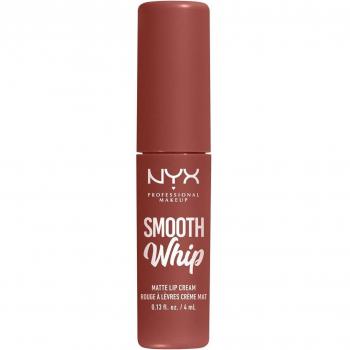 NYX Professional Makeup Smooth Whip Matte Lip Cream Velvet Lipstick with Smoothing Effect Shade 03 Latte Foam 4 ml