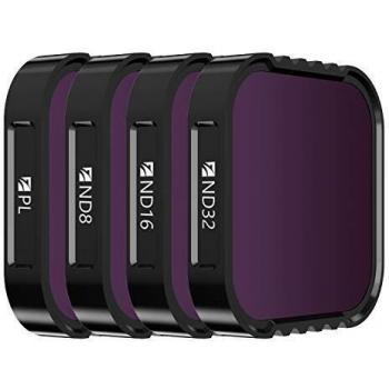 Freewell Standard Day 4-Pack ND/PL Filter Kit for HERO9-12 Black