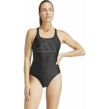 Bañador de natación Adidas Big Bars mujer negro 46