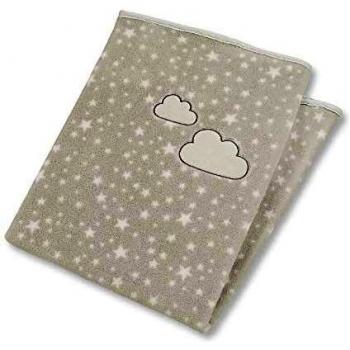 Manta de felpa Stanley 100 cm x 75 cm - Unisex, Beige