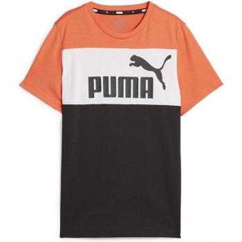 Puma Camiseta de Manga Corta Ess Block B