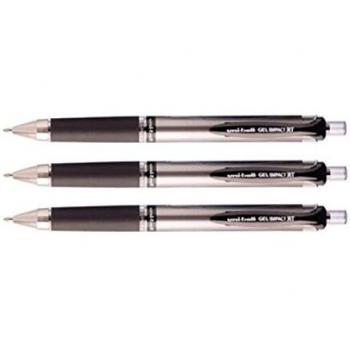 Bolígrafo roller de gel uni-ball Impact RT 1.0 mm, color negro