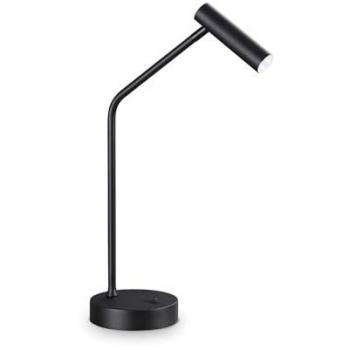 Lámpara de Mesa LED Integrada Ideal Lux Easy 3,5W Negro 250Lm 3000K IP20