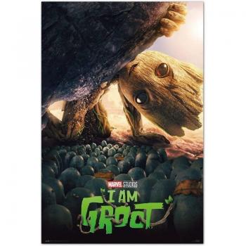 Póster Marvel Groot The Little Guy 91.5 x 61 cm