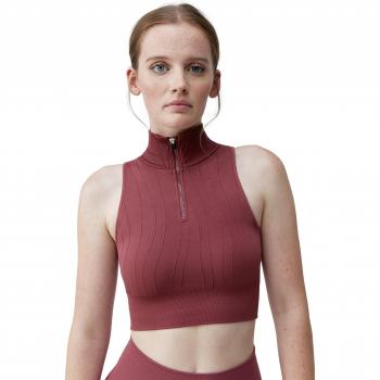Top deportivo de mujer Dandara Born Living Yoga sin costuras rosa deco M