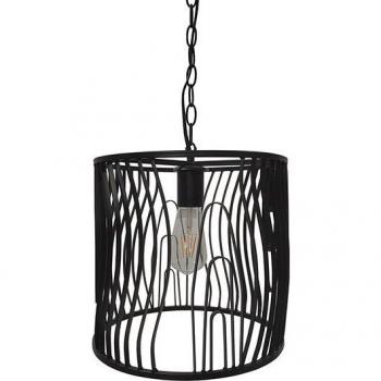 Lámpara de Techo Negro 220 V 50 W (30 x 30 x 28 cm)