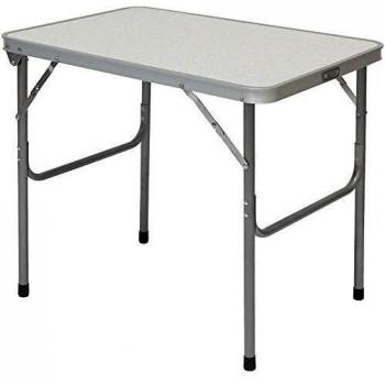 Mesa para Acampada | Plegable Portátil | Estructura de Acero | Ideal para picnics Camping Playa jardín etc | Aprox. 70x50x60 cm