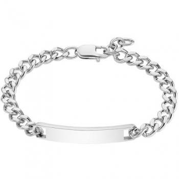 Pulsera de hombre Lotus Style Men In Black LS2364-2/1, acero inoxidable 316L, acabado brillo, 22.00 mm