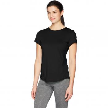 Under Armour Camiseta De Manga Corta UA Swyft Camisa manga corta, Mujer, Black / Black / Reflective 001, XS