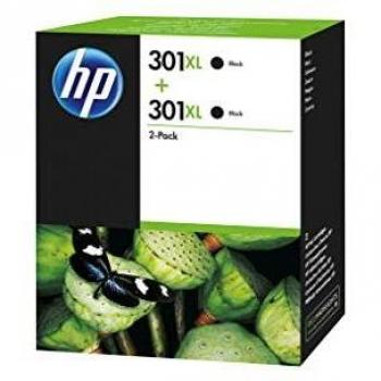Set Ink cartridge Original HP 2 units Black D8J45AE / Nr 301 XL for HP OfficeJet 2620