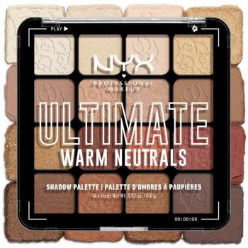 NYX Professional Makeup Ultimate Shadow Palette Warm Neutrals 16x0.8 g