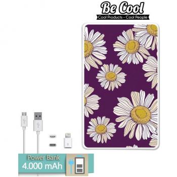 Becool® - Batería Externa Power Bank 4000 mah + Gratis 1 cable USB-MicroUsb