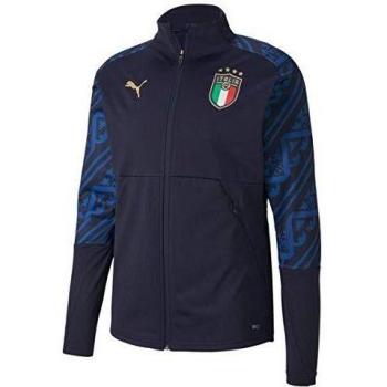 PUMA FIGC Stadium Away Jacket Chaquetas, Hombre, Peacoat-Team Power Blue, S