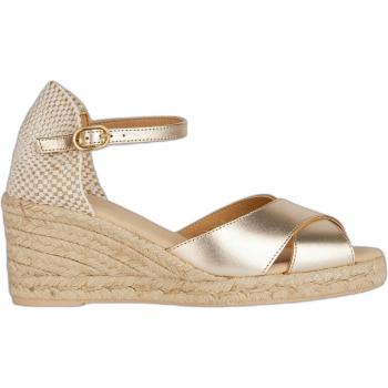 Alpargatas Geox Gelsa Low Mujer Dorado Claro