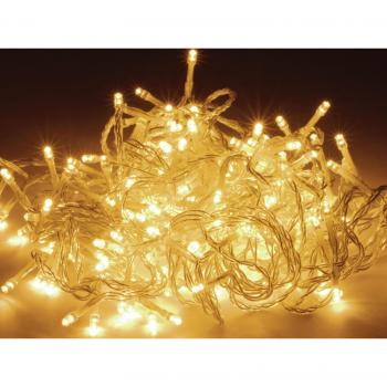 Guirnalda de Luces LED Blanco Cálido Floral 12 m