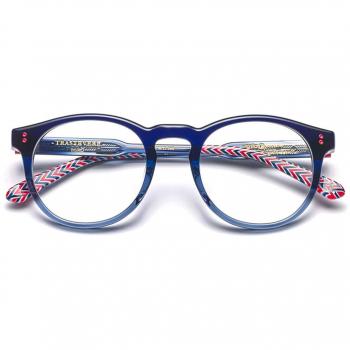 Etnia Barcelona Trastevere BLRD Armazones para Hombre Azules 51 Lentes Recetadas