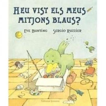 Heu vist els meus mitjons blaus albumes ilustrados