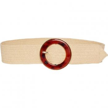 Cinturón Pieces Karisma Beige para Mujer