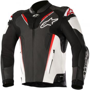 Alpinestars Atem V3 Hombres de la calle chaquetas – negro/blanco/rojo