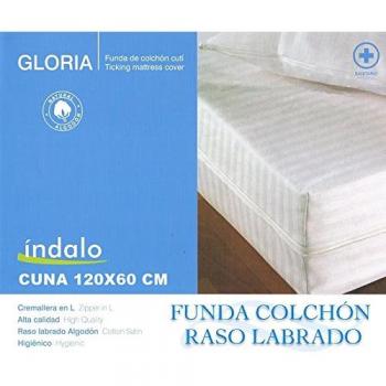 COTOBLAU GLORIA Funda Cutí Colchon CUNA Raso Labrado