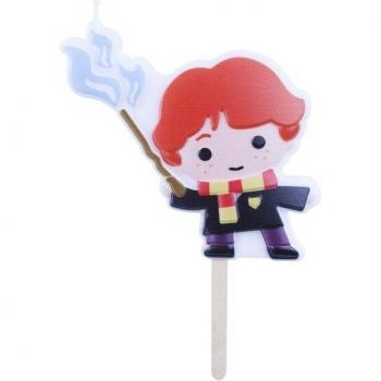 Vela de cumpleaños Ron Weasley 10 cm Harry Potter