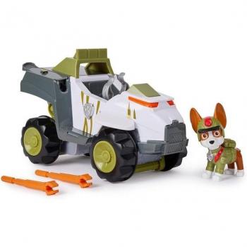 Paw Patrol Jungle Pups - Vehículo de Juguete Tracker's Monkey Vehicle con figura de acción Coleccionable, para niños y niñas a partir de 3 años (Spin Master 6067762)