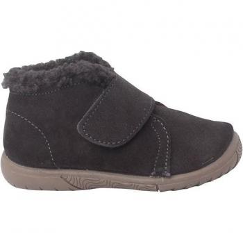 Botas de Niño con Cuello Tipo Borreguito y Tira Adherente